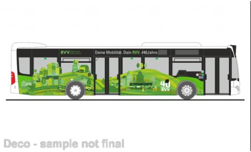 Coche miniatura Mercedes Citaro 1/87 Rietze 40 Jahre 1:87 Mercedes Citaro 1/87 Rietze 40 Jahre 1:87 coche miniatura