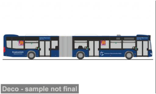 Coche miniatura Mercedes Citaro G 2012 Bodensee - Oberschwaben - Bahn - SEV 1/87 Rietze