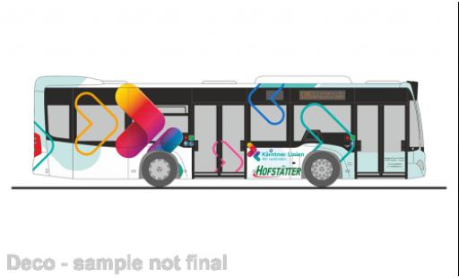 Coche miniatura Mercedes Citaro 1/87 Rietze K' 15 Kärntner 1:87 Mercedes Citaro 1/87 Rietze K' 15 Kärntner 1:87 coche miniatura