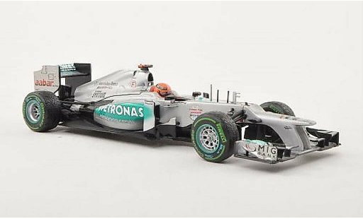 Mercedes F1 2012 1/43 Minichamps W03 No.7 Petronas Last Race GP Brasilien coche miniatura