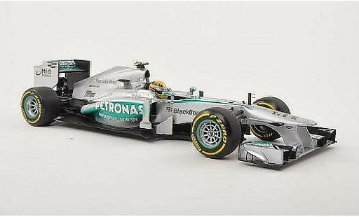 Mercedes F1 2013 1/18 Minichamps W04 No.10 Petronas -Saison coche miniatura