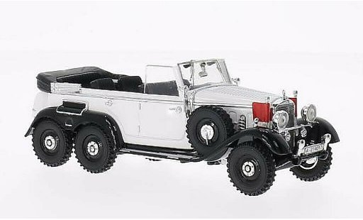 Mercedes G4 Base 1/43 Signature blanco 1938 coche miniatura