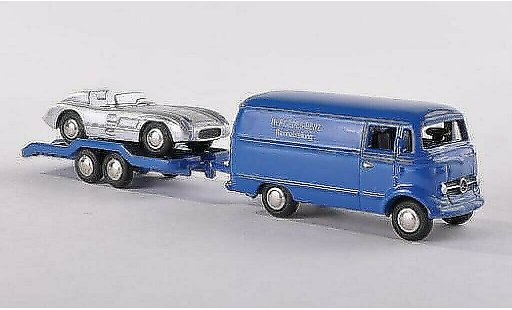 Mercedes L319 Kastenwagen 1/87 Bub furgoneta/Hanger/MB 300SLR coche miniatura