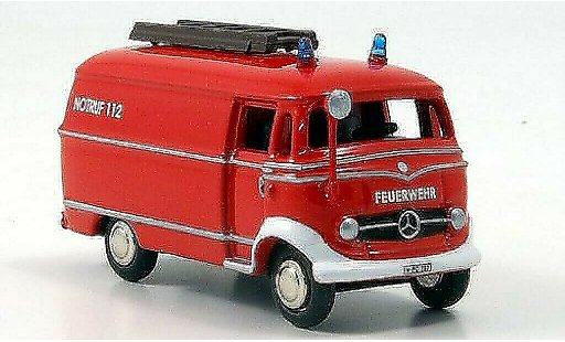 Mercedes L319 Kastenwagen 1/87 Bub Furgoneta Bomberos coche miniatura