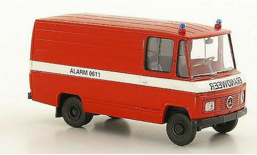 Mercedes L408 Base 1/87 Brekina furgoneta Brandweer Bomberos coche miniatura