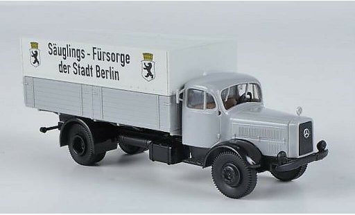 Mercedes L4500 Base 1/87 Brekina Sauglings-Fursorge der Stadt Berlin coche miniatura