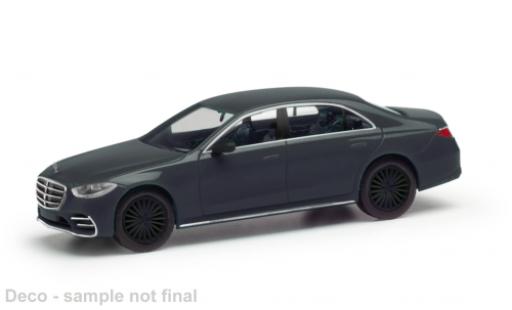 Coche miniatura Mercedes Classe S anthrazit 1/87 Herpa