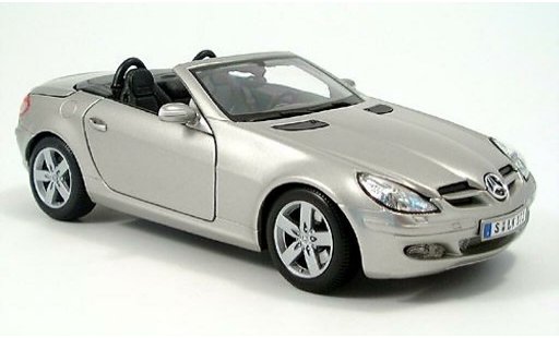 Mercedes Classe SLK Base 1/18 Maisto grisgris abierto 2004 coche miniatura