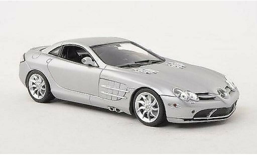 Mercedes SLR Base 1/43 Minichamps McLaren mate-gris 2004 coche miniatura