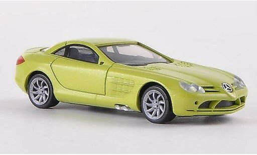 Mercedes SLR Base 1/87 Herpa McLaren verde 2004 coche miniatura
