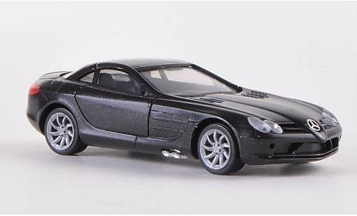 Mercedes SLR Base 1/87 Herpa McLaren negro innen gris 2004 coche miniatura