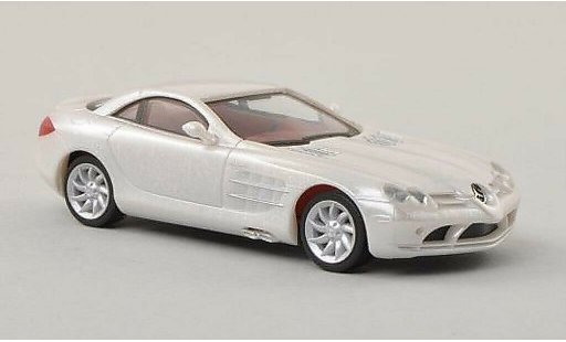 Mercedes SLR Base 1/87 Herpa McLaren met.blanco coche miniatura