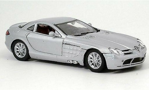 Mercedes SLR Base 1/24 Motormax McLaren gris coche miniatura