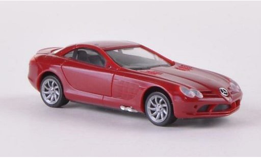 Mercedes SLR Base 1/87 Herpa McLaren wein-rot coche miniatura