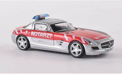 Mercedes SLS Coupe 1/87 Schuco AMG (C197) Notarzt coche miniatura