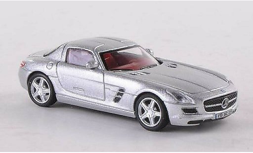 Mercedes C Coupe 1/87 Schuco AMG gris coche miniatura