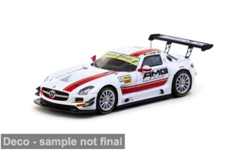 Mercedes SLS 1/64 Tarmac Works AMG GT3 FIA GT World Cup Macau GT Cup 2015 AMG Driving Academy #1 M.Engel 1:64 coche miniatura