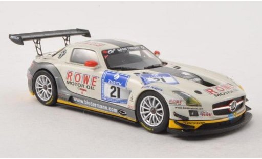 Mercedes SLS GT3 1/43 Minichamps AMG No.21 Rowe Racing 24h Nurburgring 2012 /Bullitt coche miniatura