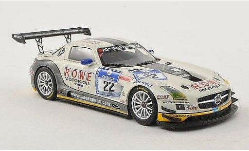 Mercedes SLS GT3 1/43 Minichamps AMG No.22 Rowe Racing 24h Nurburgring 2012 /Seyffahrt coche miniatura