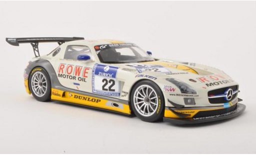 Mercedes SLS GT3 1/18 Minichamps AMG No.22 Rowe Racing 24h Nurburgring 2013 /Bastian coche miniatura