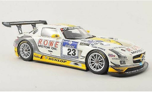 Mercedes SLS GT3 1/18 Minichamps AMG No.23 Rowe Racing 24h Nurburgring 2013 /Jager coche miniatura