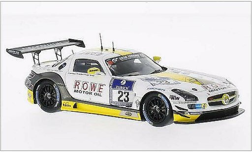 Mercedes SLS GT3 1/43 Spark AMG No.23 Rowe Racing 24h Nurburgring 2014 /R.Goransson coche miniatura