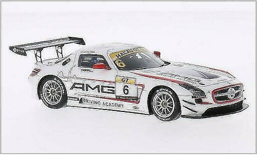 Mercedes SLS GT3 1/43 Spark AMG No.6 GT Cup GP Macau 2014 coche miniatura