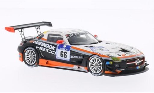 Mercedes SLS GT3 1/43 Minichamps AMG No.66 Hankook Team Heico 24h Nurburgring 2012 /Arnold coche miniatura