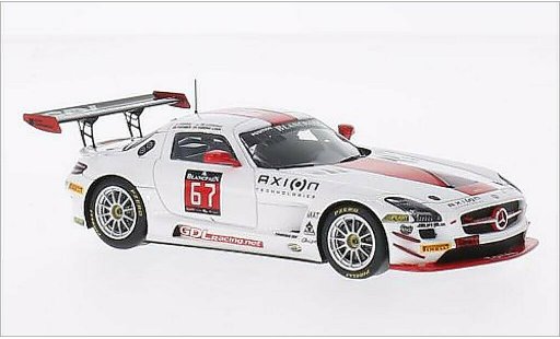 Mercedes SLS GT3 1/43 Spark AMG No.67 GDL Motorsport 24h Spa 2014 coche miniatura