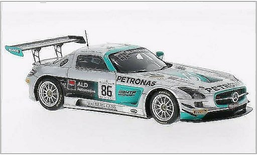 Mercedes SLS GT3 1/43 Spark AMG No.86 HTP Motorsport Petronas 24h Spa 2014 /J.Jaafer coche miniatura