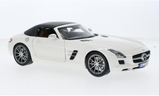 Coche miniatura Mercedes SLS 1/18 Norev AMG Roadster weiss 1:18 Mercedes SLS 1/18 Norev AMG Roadster weiss 1:18 coche miniatura