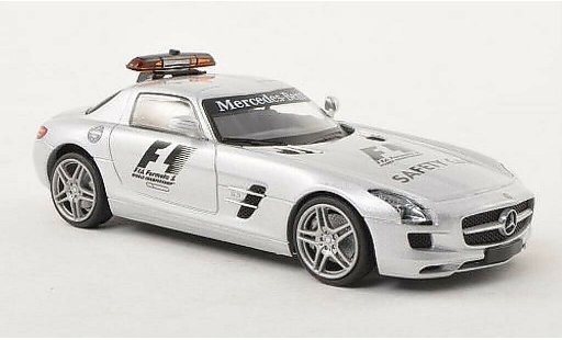 Mercedes SLS Coupe 1/43 Schuco AMG Safety Car F1 coche miniatura
