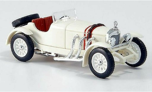 Mercedes SSK Base 1/87 Busch blanco lenkbare Rader 1928 coche miniatura