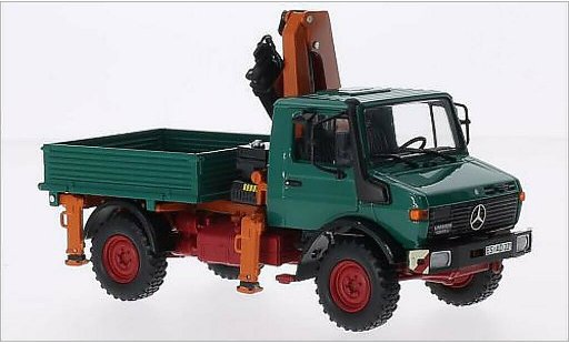 Mercedes Unimog Base 1/43 Minichamps 1300 L verde coche miniatura