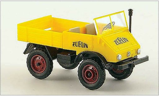 Mercedes Unimog Base 1/87 Epoche 30 PS Zublin coche miniatura