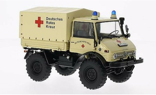 Mercedes Unimog 406-425 1/32 Weise 406 (U84) Deutsches rotes Kreuz coche miniatura