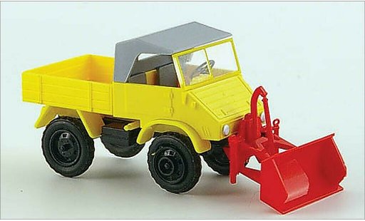 Mercedes Unimog 406-425 1/87 Epoche 411 amarillo coche miniatura