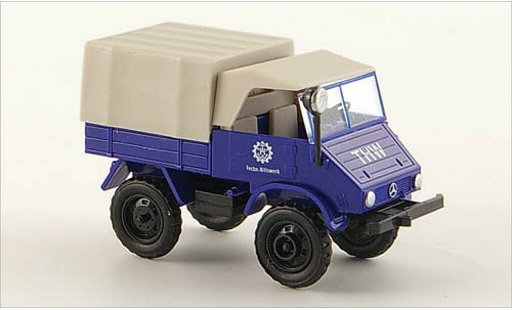 Mercedes Unimog 406-425 1/87 Epoche 411 THW /Plane coche miniatura