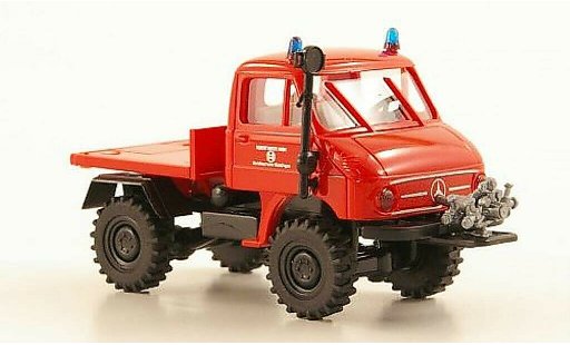 Mercedes Unimog 406-425 1/87 Brekina 411 Werksbomberos Bosch coche miniatura