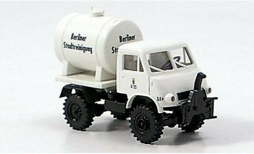 Mercedes Unimog 401-404 1/87 Brekina U 402 BSR con Tank coche miniatura