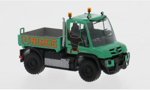 Mercedes Unimog 1/87 Busch U 430 gr&uuml;n/naranja 2013 1:87