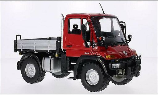 Mercedes Unimog U300-U5023 1/24 Welly U400 rojo coche miniatura