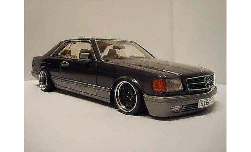 Mercedes 500 Coupe 1/18 Autoart jantes 16 bbs coche miniatura