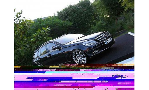 Mercedes Classe C Base 1/18 Autoart 2008 avantgarde lorinser coche miniatura