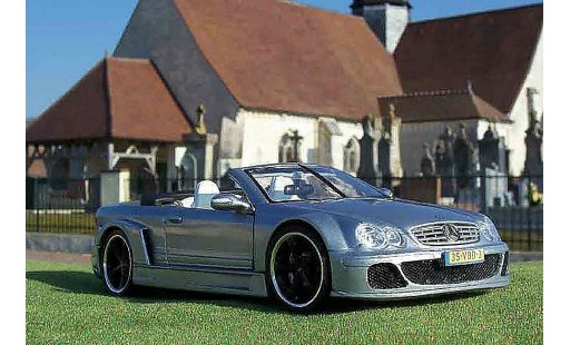 Mercedes Classe CL AMG DTM cabriolet 1/18 Maisto K street gris coche miniatura