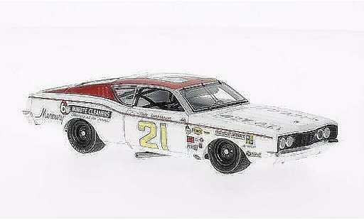 Mercury Cyclone Base 1/43 Spark No.21 Daytona 500 1968 coche miniatura
