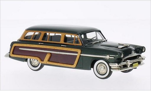 Mercury Monterey Station Wagon 1/43 Brooklin metalico verde/Holzoptik 1954 coche miniatura