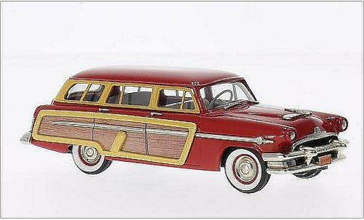 Mercury Monterey Station Wagon 1/43 Brooklin rojo/Holzoptik 1954 coche miniatura