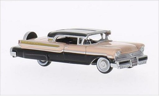 Mercury Turnpike Base 1/87 Oxford negro/rosa 1957 coche miniatura