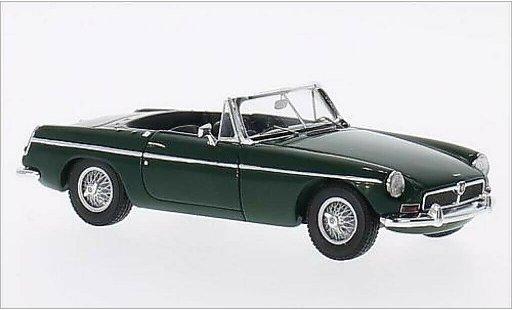 MG B Base 1/43 Spark verde RHD coche miniatura
